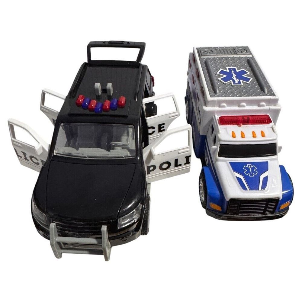 POLICE AND AMBULANCE TOY‎ CARS
